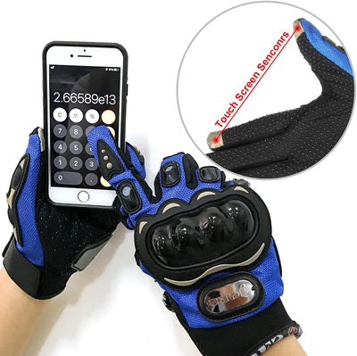 Guanti Impermeabili Da Gara Uomo Full Finger Touch Screen per Motocross Arrampicata Escursionismo Guanti Sportivi Outdoor