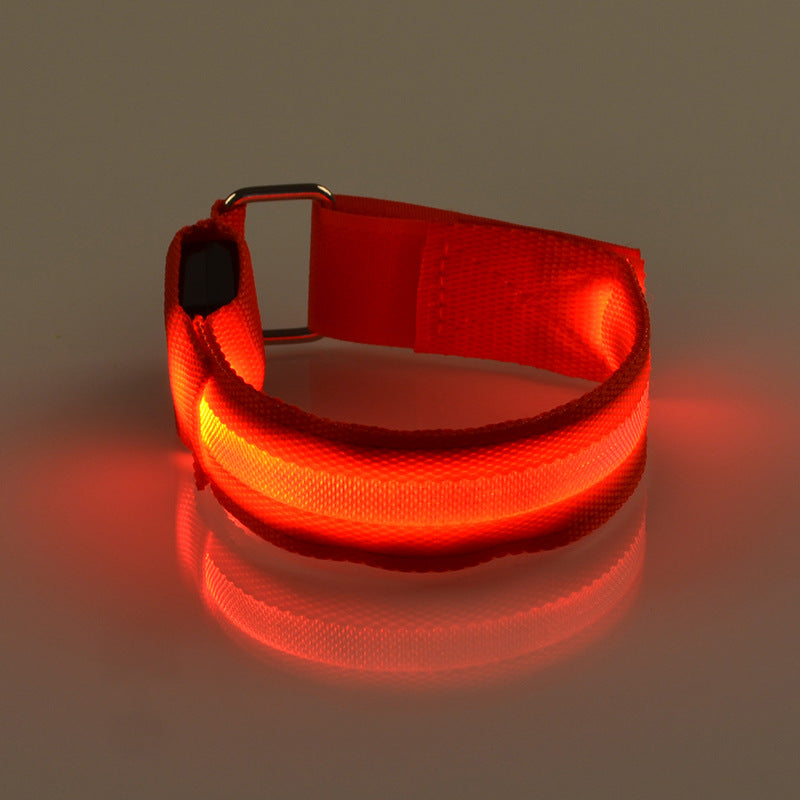 Factory Direct Supply Illuminated Arm Band LED Running Equipment Safety Arm with Outdoor Products Batch