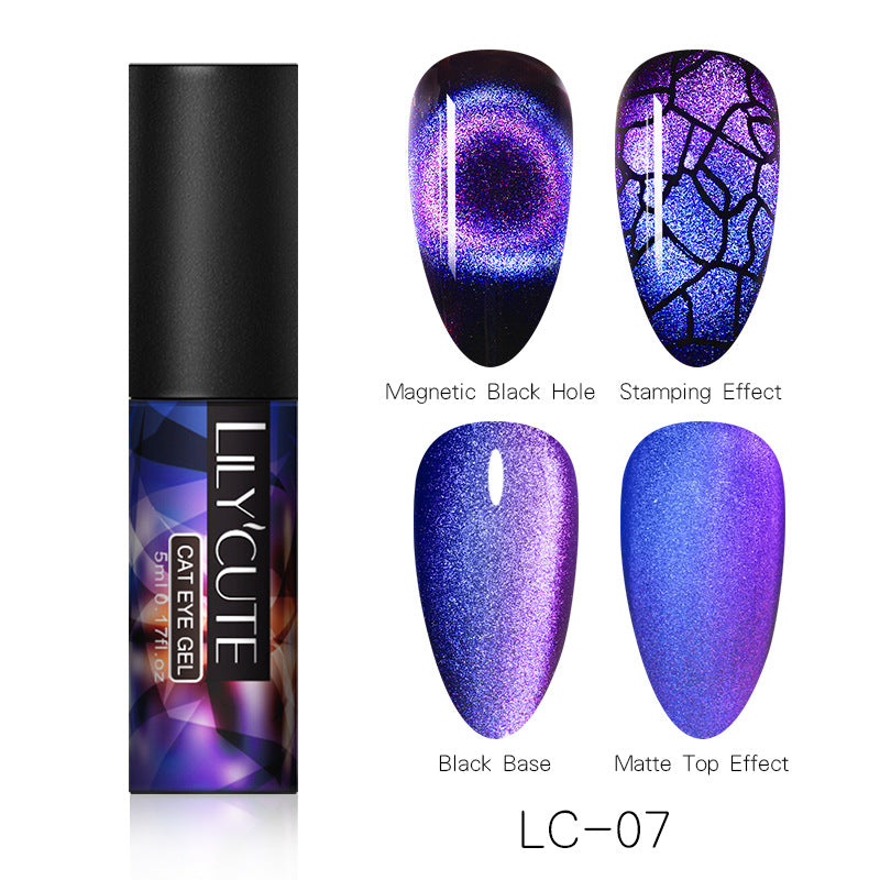 Magic Wide Cat Eye Nail Polish