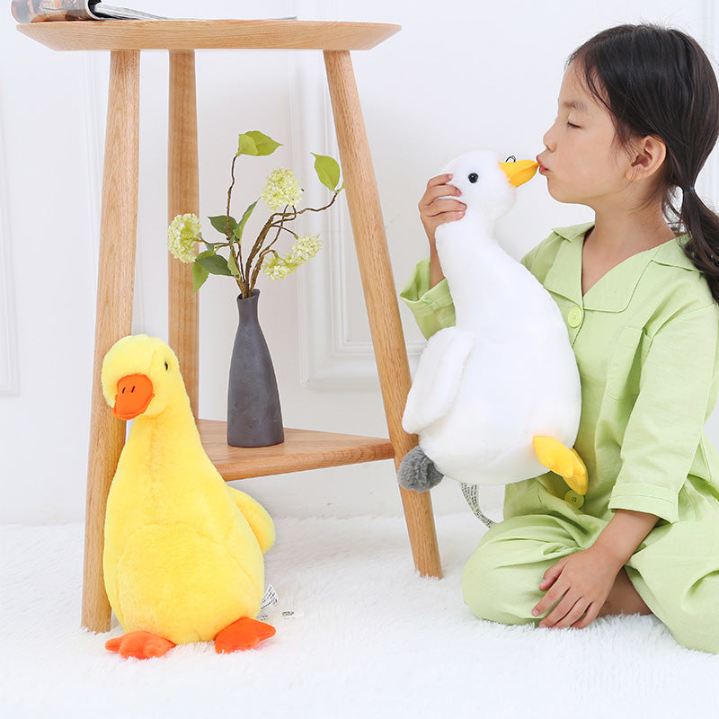 Fashion Personality Simulation Little Yellow Duck Plush Doll