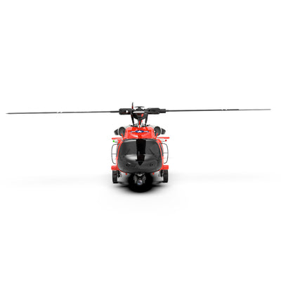 F09-S 2.4G 6CH 6-Axis Gyro GPS Optical Flow Positioning 5.8G FPV Camera Dual Brushless Motor 1:47 Scale Flybarless RC Helicopter RTF