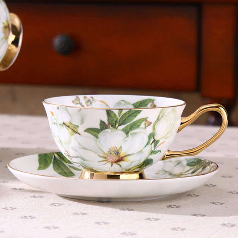 European Coffee Cup and Saucer