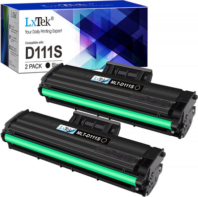 MLT-D111S Sostituzione Compatibile per Samsung D111S MLT-D111L Toner per Xpress M2026W M2026 M2070FW M2070 M2070W M2070F M2020 M2020W M2021 M2021W M2022 M2022W M2071 M2071W M2078W (Nero, 2-Pack)