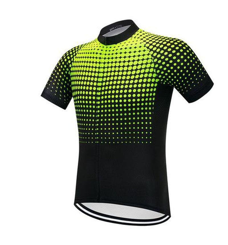 Cycling Jersey - Neon Yellow