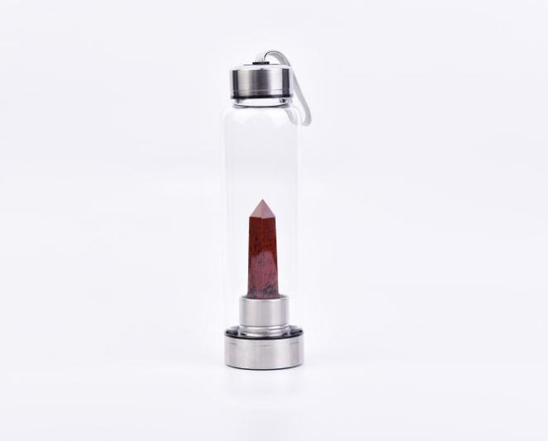 Natural Hexagonal Crystal Column Energy Glass Creative Water Cup Spa Tea Cup Water Cup Crystal Column Magic Wand