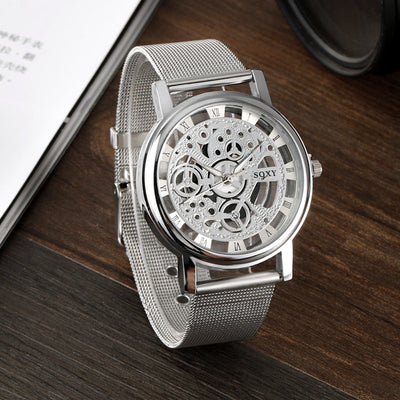 Amazon Explosion Watch, Men'S Watch, Men'S Non Mechanical Watch, Hollow Cross Border Watch