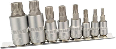 XZN Set Di Prese Multiple I M4 M5 M6 M6 M8 M8 M8 M10 M12 M12 M14 M16 I Set Di 8 Pz. Di Punte Multiple