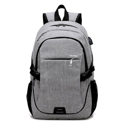 New Fashion Trend Men'S Backpack, Leisure Business Travel, Computer Backpack, Junior High School Schoolbag