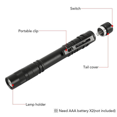 Aluminum LED Flashlight