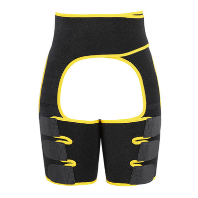 Sports Waist Belt Adjustable One-Piece Girdle Leg Straps