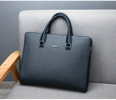 A One-Shoulder Cross-Slung Male Business Briefcase