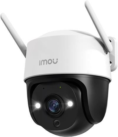 Telecamera Wi-Fi Esterno 1080P Visione Notturna a Colori, Telecamera Wifi 360°, IP66, Tracciamento Intelligente, Rilevamento Umano Con Faretto E Sirena, Audio Bidirezionale, 2,4Ghz Cruiser SE+