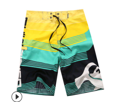 Beach Pants Men'S Quick-Drying Surf Pants, Summer Men'S Casual Travel Spa Shorts