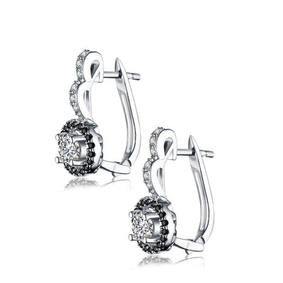 Ladies S925 Sterling Silver Earrings