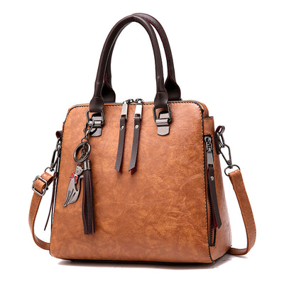 Ladies Bag New Winter Tide 2021 Korean Fashion Handbag All-Match Simple Single Shoulder Bag Bag.