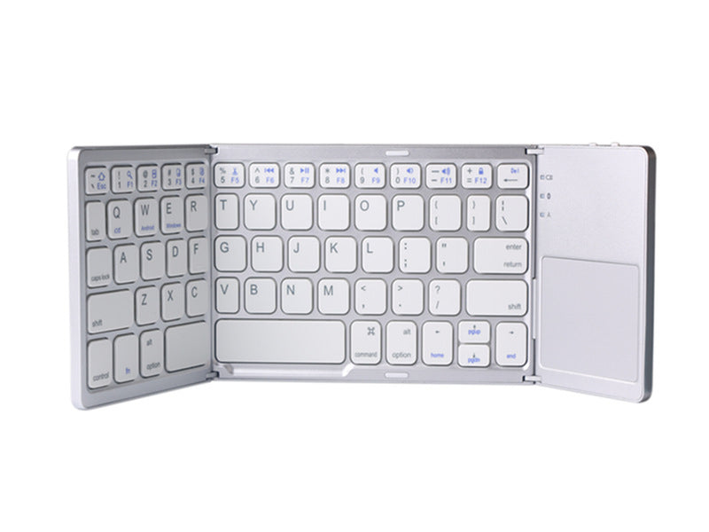 Ultra-Thin Tri-Fold Folding Touch Keyboard