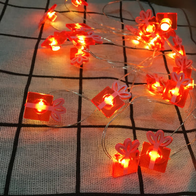 Christmas Decoration Light LED String Lights Santa Claus Snowflakes Pumpkin Lantern Ghost Halloween Christmas for Home Decor