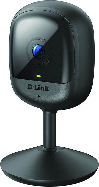 DCS-6100LH Videocamera Mydlink Wi-Fi Full HD Compatta Con Visione Notturna, Rilevamento Di Movimenti E Suoni, Registrazione Video, Compatibile Con Alexa E L'Assistente Google, WPA3