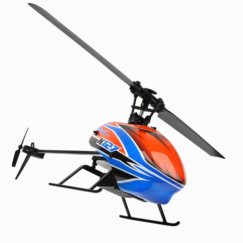 K127 4CH 6-Axis Gyro Altitude Hold Flybarless RC Helicopter RTF