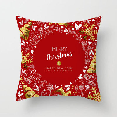 Christmas Linen Pillowcase