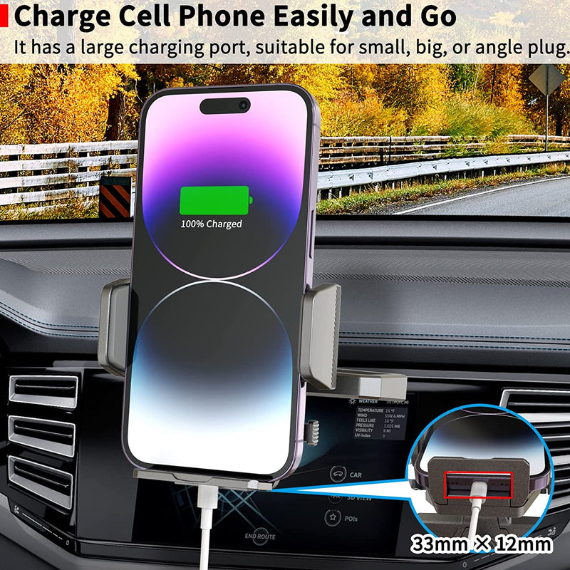 Supporto Cellulare Auto CD, Porta Cellulare Auto CD Con 360 ° Girevole per Tutti Gli Smartphone E GPS, Iphone 13 12 11 Pro Max Xs Max X XR Galaxy S21 S20 Huawei Xiaomi Redmi Pixel LG, ECC