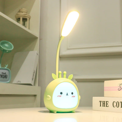 Cartoon Deer Cute Led Charging Eye Protection Student Bedroom Dormitory Folding Reading Lamp