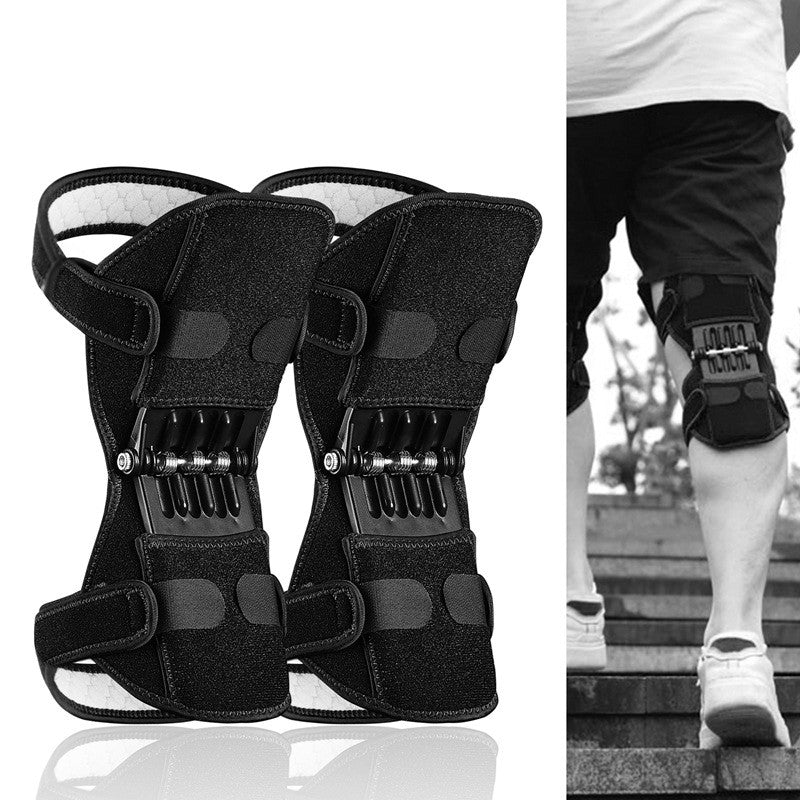 High Quality Knee Brace Patella Booster Spring Knee Brace Support for Mountaineering Squat Sports Knee Booster