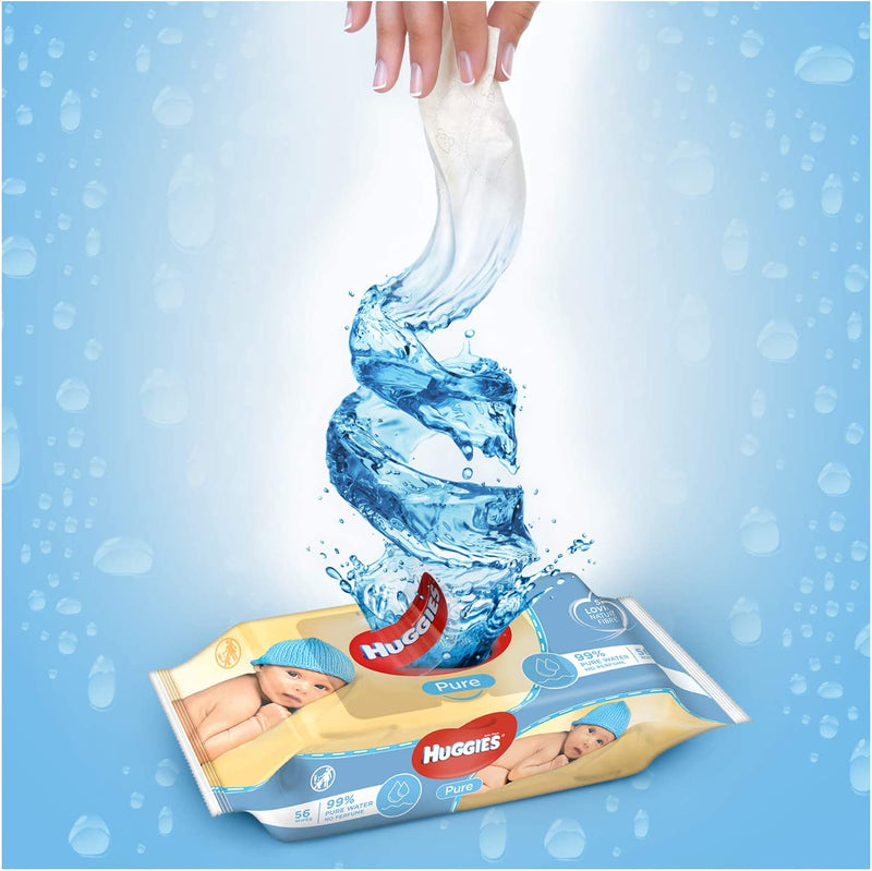 Pure Salviette Umidificate per Bambini, 672 Salviette