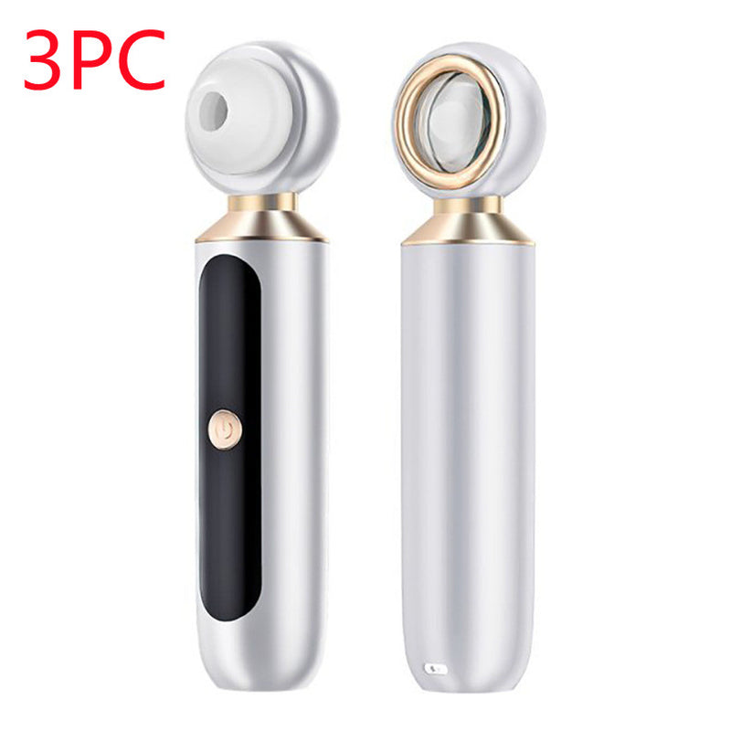 Portable Visual Blackhead Meter Household USB Electric Magnifying Glass Suction Pore Cleaner Blue Light Cleansing to Blackheads