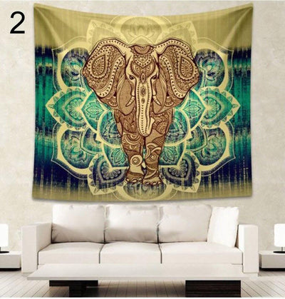 Stamp Bohemia Beach Blanket Mural