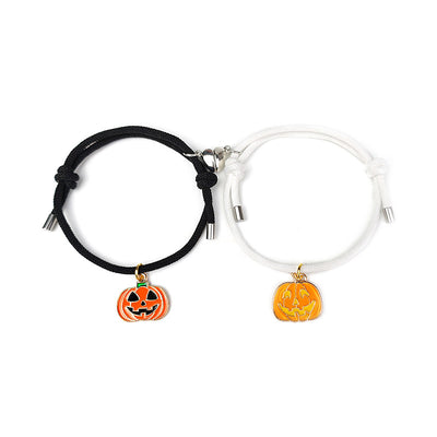 New Love Magnet Attracts a Pair of Halloween Lovers Bracelets