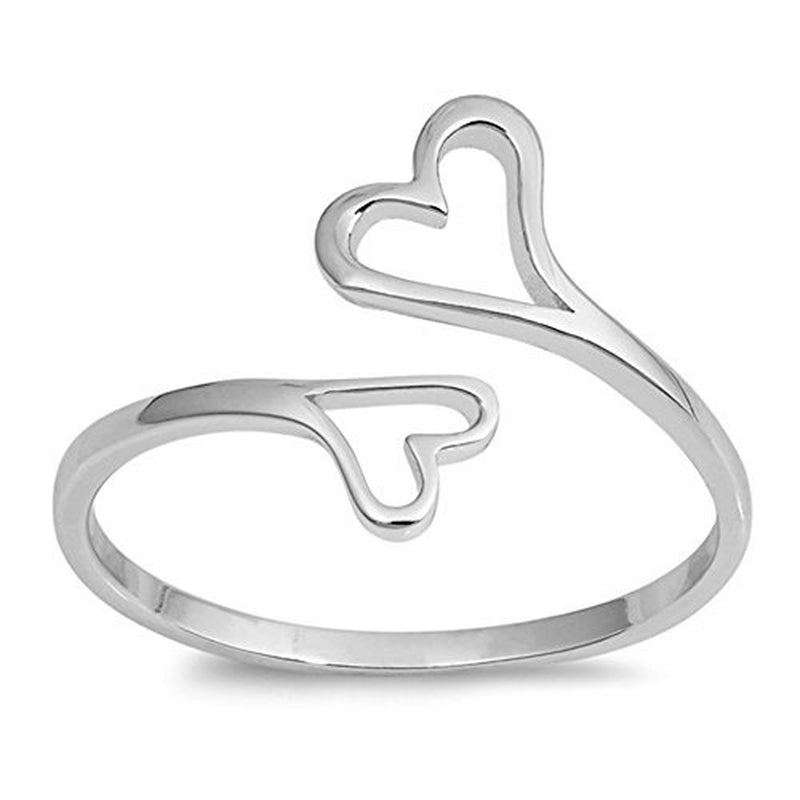 Love Hearttex Lovers Love Adjustable Ring Titanium Stainlessmen and Women Engaged in Wholesale.