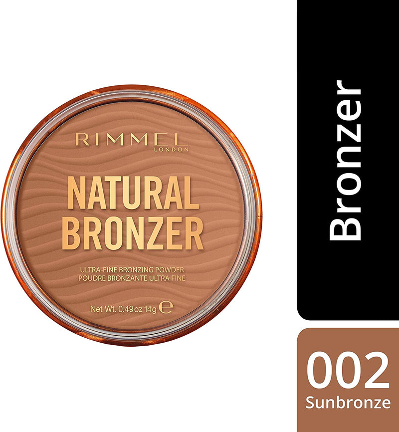 , Nuova Natural Bronzer, Terra Compatta Effetto Naturalmente Abbronzato, 002 Sunbronze