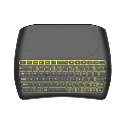 D8 Bluetooth Keyboard Wireless Mini Keyboard Dual Mode Seven-Color Backlit Version I8 2.4G