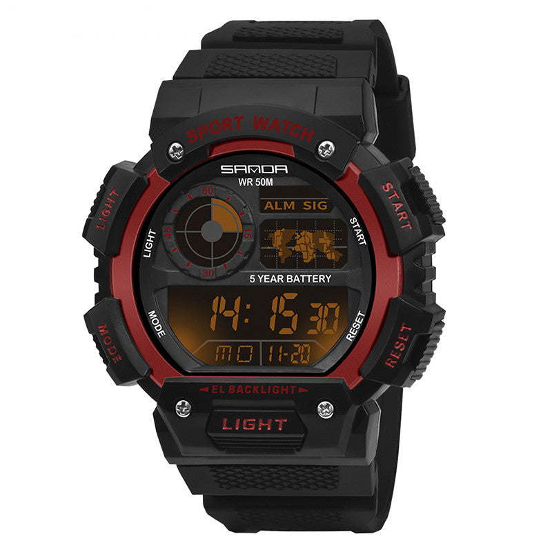 Multi-Function Digital Watch for Men and Women