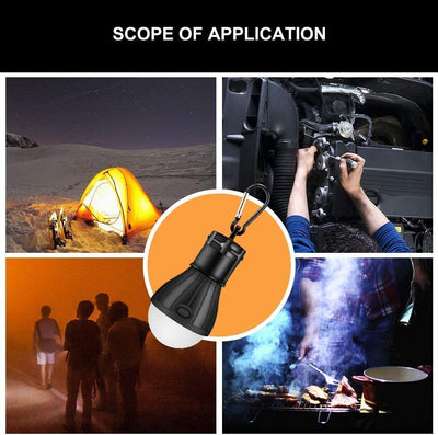 Outdoor Spherical Portable Hook Mini Emergency Camping Signal Light