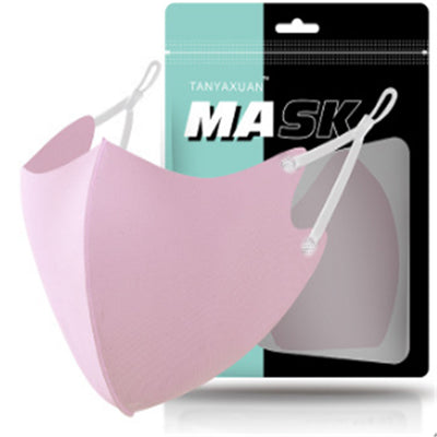 Spring and Summer Ice Silk Cotton Mask