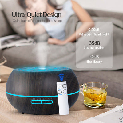 Four-Hole Misting Aroma Diffuser, Three-Dimensional Aromatherapy Humidifier