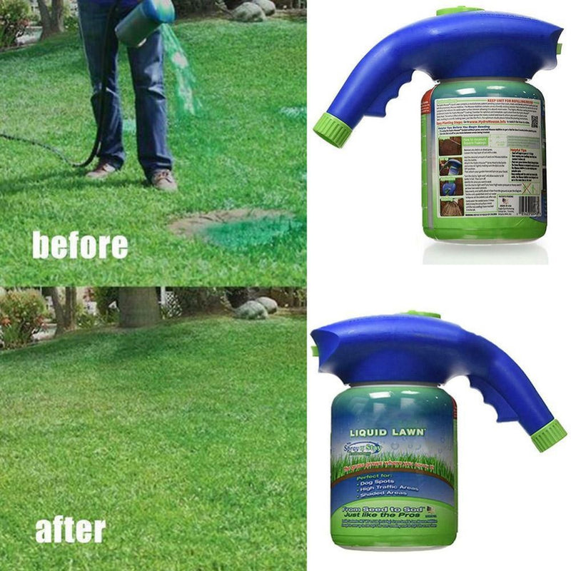 Liquid Lawn System Hydro Foam Professional Household Hydro Seeding Spray Device for Seed Care Garden Tools Home Garden Mousse