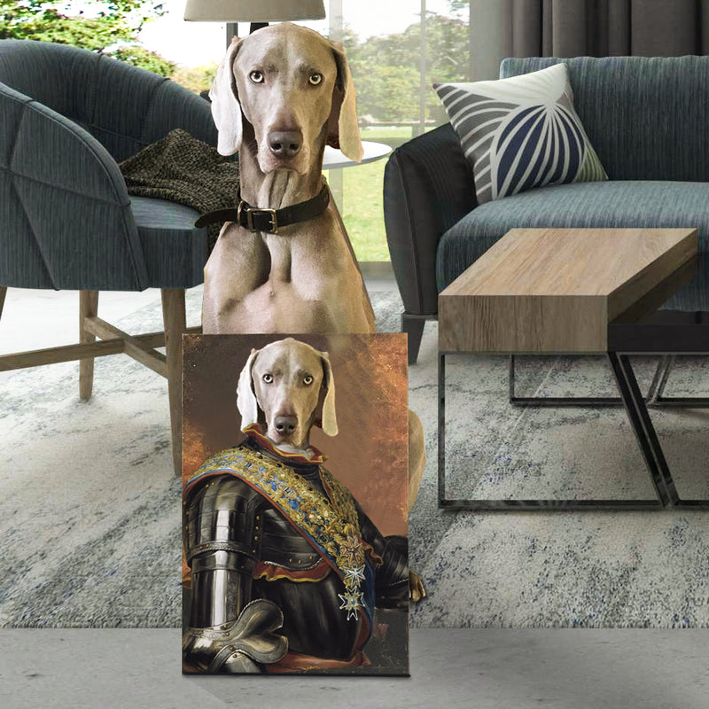 Personalized Pet Canvas Portrait Image Nordic Wall Art Picture