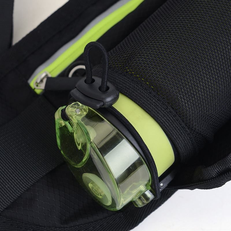 Running Waist Belt Bag Marathon with Water Bottle for 4.8-6.6 Inch Phone Sports Trail Running Bag Men Women Fanny Pack