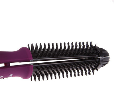 Hair Curling Stick Dual-Purpose Hair Straightener Buckle Hair Curler Electric Coil Comb Plywood