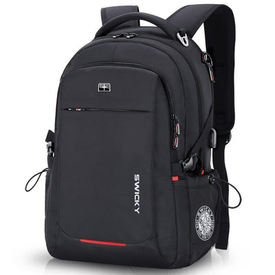 Men'S Shoulder Anti-Theft Multifunctional Backpack