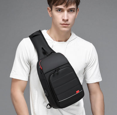 Men'S Chest Bag Outdoor Leisure Shoulder Bag