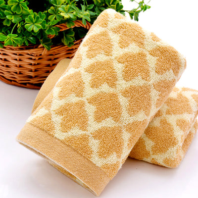 Daily Necessities Pure Cotton Thickened Absorbent Adult Face Wash Towel