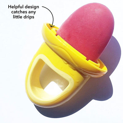 Nuby - Polipropilene, 4 Stampi per Ghiaccioli E Gelati - Riutilizzabili per Bambini E Neonati - Colorati - 6+ Mesi, Multicolore