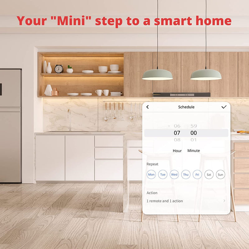 Hub Mini Smart Remote - Dispositivo IR, Collegamento a Wi-Fi, Controllo Del Condizionatore D&