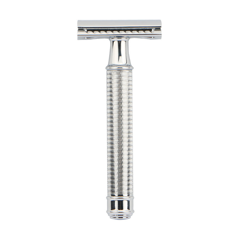 Long-Lasting Manual Shaver with 10 Pieces Double-Sided Blades