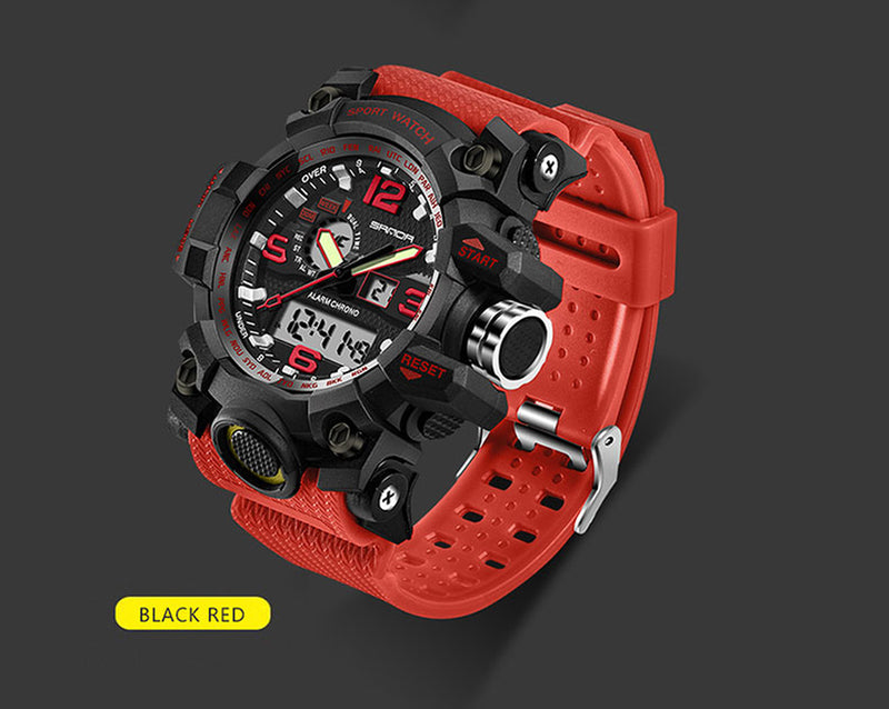 SANDA Military Watch Waterproof Sports Watches Men&