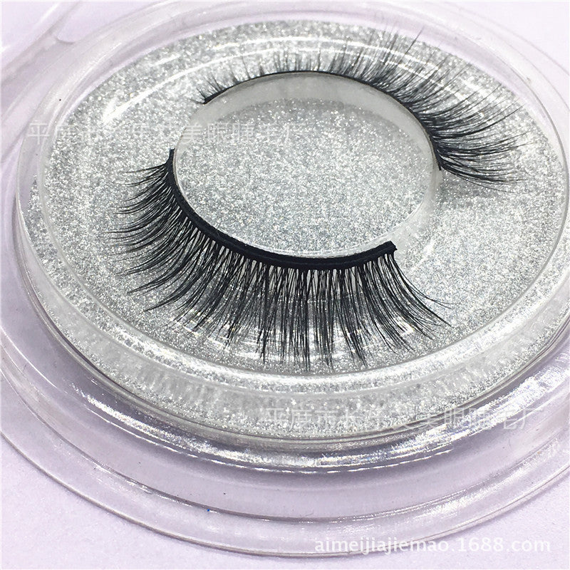 3D-16 Natural Eye Tail Elongation Eyelash Manufacturer Direct Selling Pure Handmade Soft Mink Hair Cotton Terminals